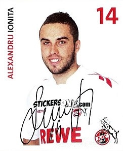 Sticker Alexandru Ionita - Fc Köln 2011-2012 - Panini