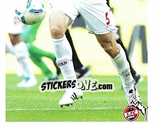 Sticker Sascha Riether Im Spiel - Fc Köln 2011-2012 n. 41 - Panini