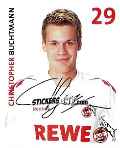 Sticker Christopher Buchtmann - Fc Köln 2011-2012 n. 43 - Panini