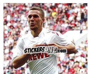 Figurina Lukas Podolski Im Spiel - Fc Köln 2011-2012 - Panini