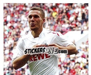 Sticker Lukas Podolski Im Spiel - Fc Köln 2011-2012 n. 48 - Panini