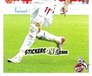 Sticker Milivoje Novakovic Im Spiel - Fc Köln 2011-2012 - Panini