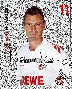 Sticker Milivoje Novakovic - Fc Köln 2011-2012 - Panini