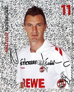 Sticker Milivoje Novakovic - Fc Köln 2011-2012 n. 52 - Panini