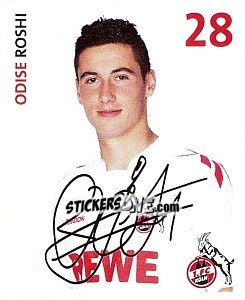 Sticker Odise Roshi - Fc Köln 2011-2012 - Panini