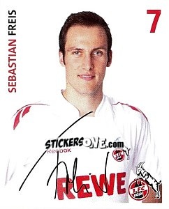 Figurina Sebastian Freis - Fc Köln 2011-2012 - Panini