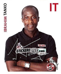 Cromo Ibrahim Tanko (Trainer-Assistent) - Fc Köln 2011-2012 - Panini