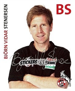 Cromo Björn Vidar Stenersen (Fitness-Trainer) - Fc Köln 2011-2012 - Panini