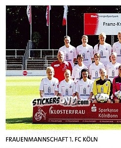 Sticker Frauenmannschaft 1.Fc Köln - Fc Köln 2011-2012 n. 69 - Panini