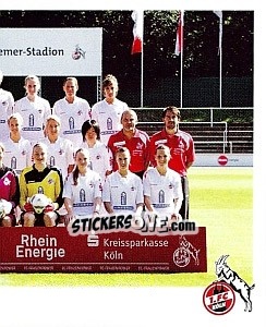 Sticker Frauenmannschaft 1.Fc Köln