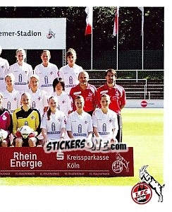 Sticker Frauenmannschaft 1.Fc Köln - Fc Köln 2011-2012 n. 70 - Panini