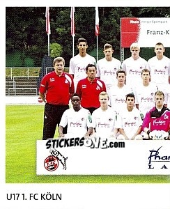 Figurina U17 1.Fc Köln - Fc Köln 2011-2012 - Panini