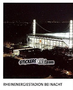 Cromo Rheinenergiestadion Bei Nacht