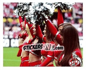 Cromo Cheerleader Im Spiel - Fc Köln 2011-2012 - Panini