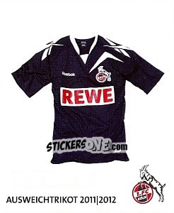 Sticker Ausweichtrikot 2011/2012 - Fc Köln 2011-2012 - Panini