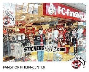 Sticker Fanshop Rhein-Center