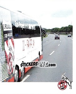 Figurina Mannschaftsbus Für Fans - Fc Köln 2011-2012 - Panini