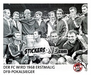 Sticker Dfb-Pokalsieger, 1968 - Fc Köln 2011-2012 n. 154 - Panini