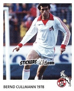 Figurina Bernd Cullmann 1978 - Fc Köln 2011-2012 - Panini