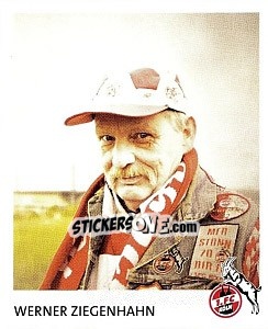 Sticker Werner Ziegenhahn - Fc Köln 2011-2012 - Panini