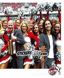 Cromo Brings Mit Fc-Cheerleadern - Fc Köln 2011-2012 - Panini