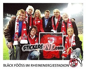 Sticker Bläck Fööss Im Rheinenergiestadion - Fc Köln 2011-2012 n. 182 - Panini