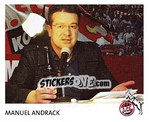 Sticker Manuel Andrack - Fc Köln 2011-2012 n. 184 - Panini