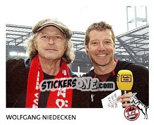 Sticker Wolfgang Niedecken - Fc Köln 2011-2012 - Panini
