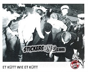 Sticker Et Kütt Wie Es Kütt - Fc Köln 2011-2012 n. 193 - Panini