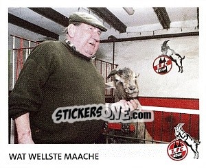 Sticker Wat Wellste Maache - Fc Köln 2011-2012 n. 198 - Panini
