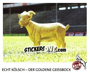 Figurina Echt Kölsch - Der Goldene Geissbock