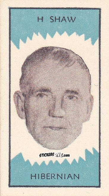 Cromo Hugh Shaw - Football Club Managers 1959 n. 42 - Clevedon Confectionery
