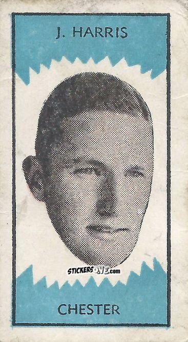 Cromo John Harris - Football Club Managers 1959 n. 9 - Clevedon Confectionery
