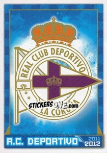 Cromo Escudo - R.C. Deportivo 2011-2012 - Panini