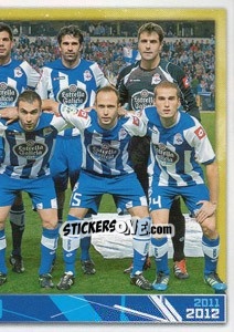 Figurina Equipo de foto - R.C. Deportivo 2011-2012 - Panini