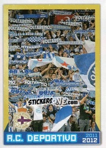 Sticker Riazor Blues