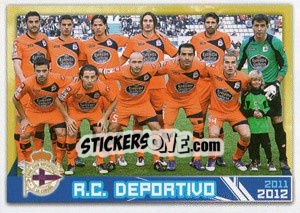 Sticker Uniforme 2 - R.C. Deportivo 2011-2012 n. 5 - Panini