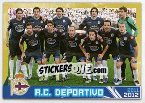 Sticker Uniforme 3 - R.C. Deportivo 2011-2012 n. 6 - Panini
