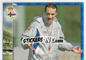 Sticker Oltra en el entrenamiento - R.C. Deportivo 2011-2012 - Panini
