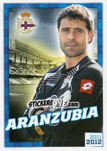 Cromo Aranzubia - R.C. Deportivo 2011-2012 - Panini