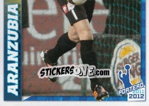 Sticker Aranzubia en movimiento - R.C. Deportivo 2011-2012 n. 22 - Panini