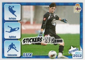Sticker Lux Stars 2011-2012 - R.C. Deportivo 2011-2012 n. 31 - Panini
