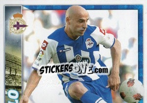 Cromo Manuel Pablo en movimiento - R.C. Deportivo 2011-2012 - Panini