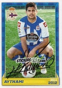 Sticker Aythami (autógrafo) - R.C. Deportivo 2011-2012 n. 47 - Panini