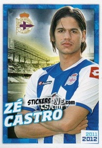 Sticker Zé Castro - R.C. Deportivo 2011-2012 n. 50 - Panini