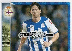 Sticker Zé Castro en movimiento - R.C. Deportivo 2011-2012 n. 51 - Panini