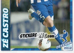 Sticker Zé Castro en movimiento - R.C. Deportivo 2011-2012 - Panini