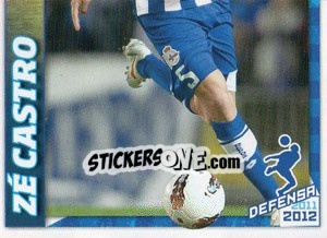 Cromo Zé Castro en movimiento - R.C. Deportivo 2011-2012 - Panini