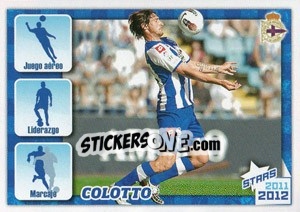 Figurina Colotto Stars 2011-2012 - R.C. Deportivo 2011-2012 - Panini