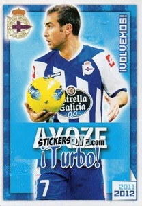 Sticker Ayoze !Turbo! - R.C. Deportivo 2011-2012 n. 72 - Panini